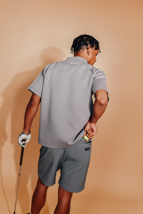 HYPER STRETCH GOLF SHORTS GRAY