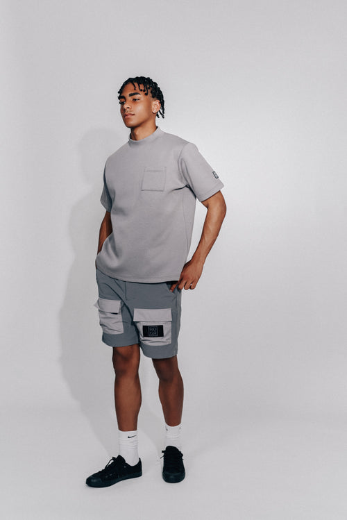 HYPER STRETCH GOLF SHORTS GRAY