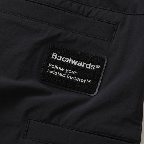 Tech Wide Trouser MW BLACK