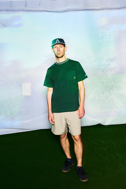 SASANQUA 6 PANEL CAP NAVY / SILVER