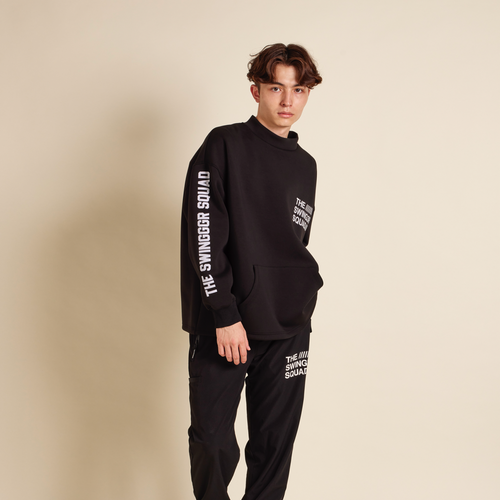 PUNCH MOCKNECK-A BLACK