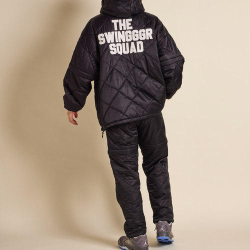 QUILT 2WAY PT BLACK