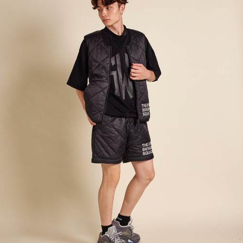 QUILT 2WAY PT BLACK