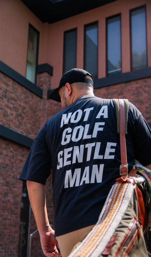 SHELTECH × Cph Golf #FRONT POCKET GENTLEMAN MOCK NECK TEE（9/5以降順次配送）