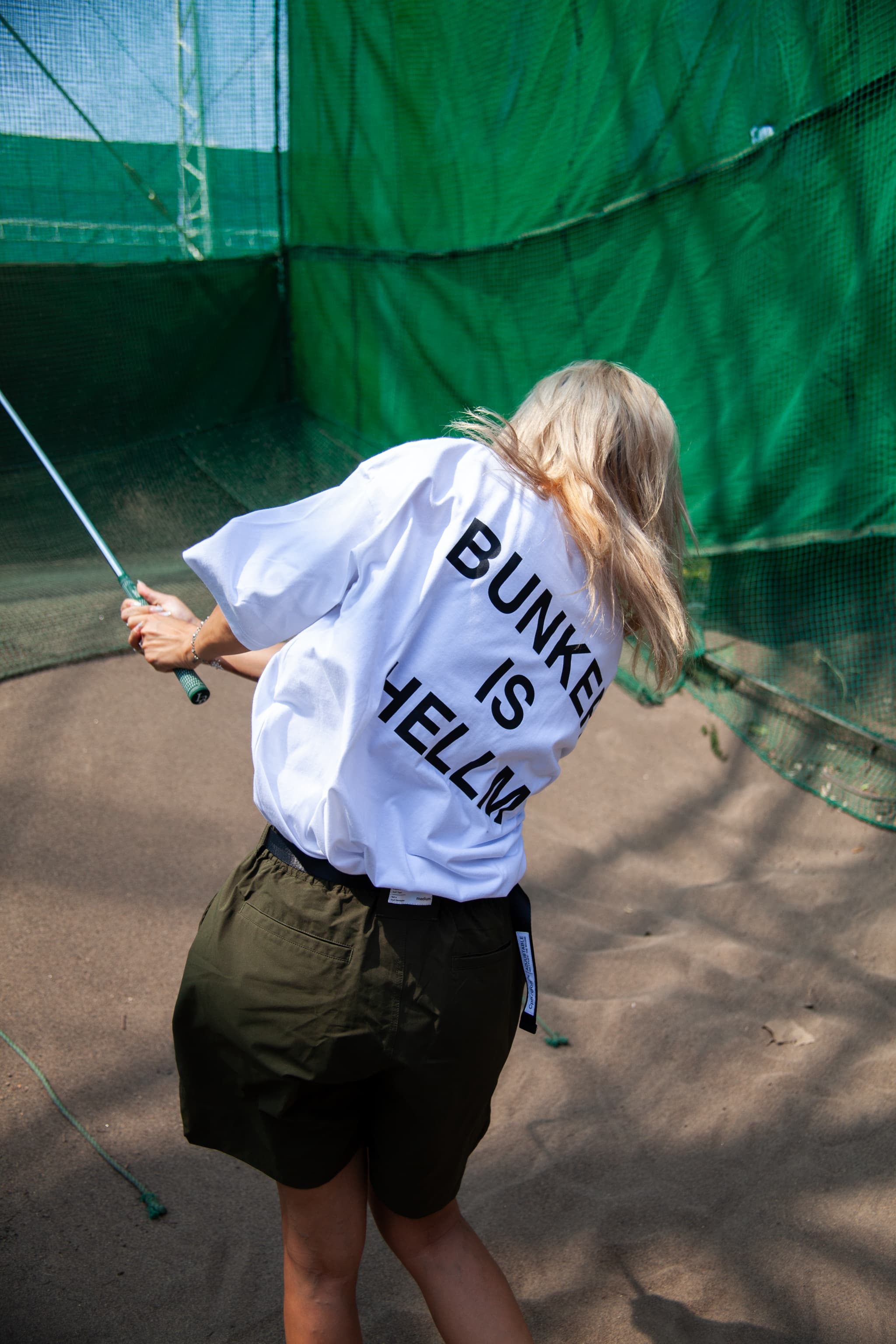 Cph/Golf™ BUNKER IS HELLM Tシャツ M SHELTECH × Cph Golf #BUNKER IS HELLM MOCK NECK TEE（9/8以降