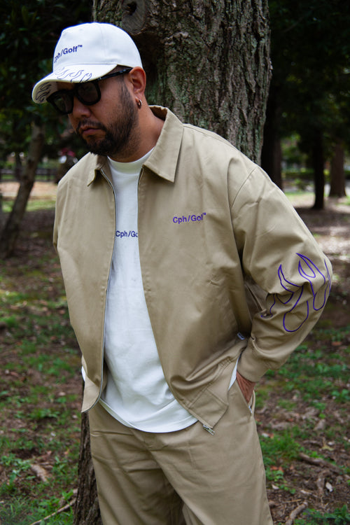 FIRE SLEEVE SS MOCK NECK TEE