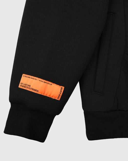 QUILT MOCK NECK PULLOVER