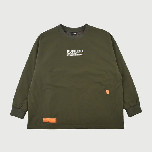 STRETCH PULLOVER INSULATED CREW NECK PISTE