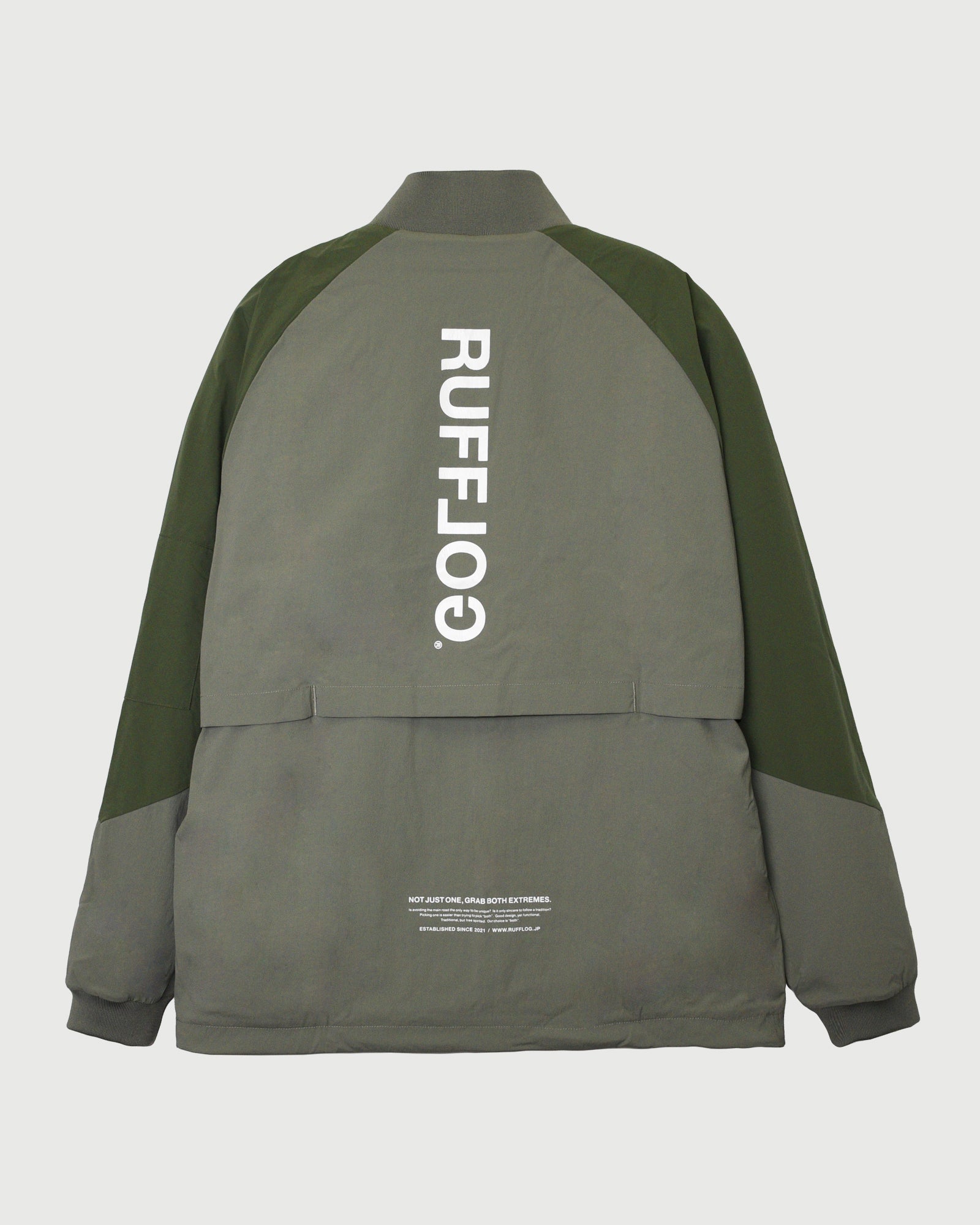 FLEECE LINING VERTICAL LOGO FULLZIP BLOUSON｜若年層向けゴルフ