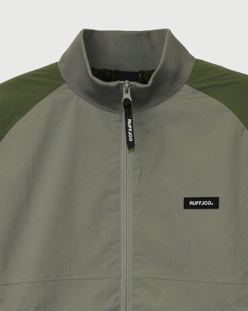FLEECE LINING VERTICAL LOGO FULLZIP BLOUSON