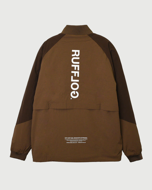 FLEECE LINING VERTICAL LOGO FULLZIP BLOUSON