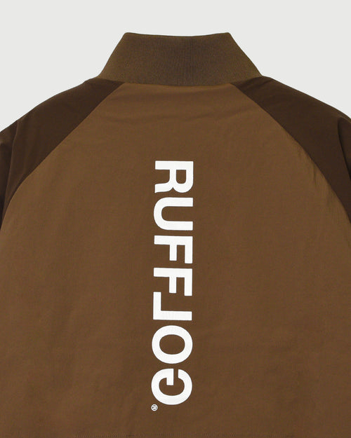 FLEECE LINING VERTICAL LOGO FULLZIP BLOUSON