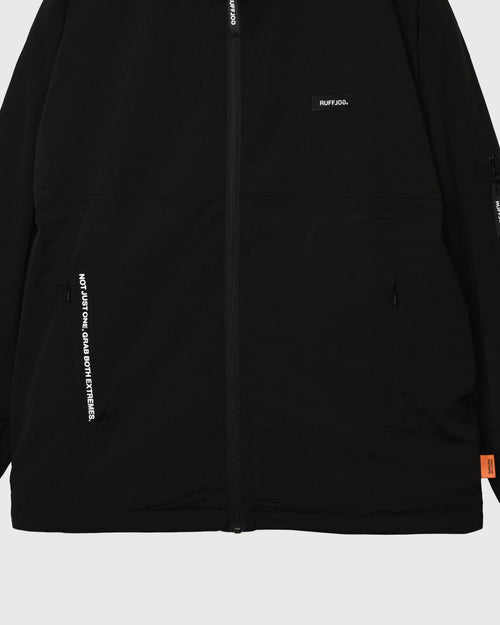 FLEECE LINING VERTICAL LOGO FULLZIP BLOUSON