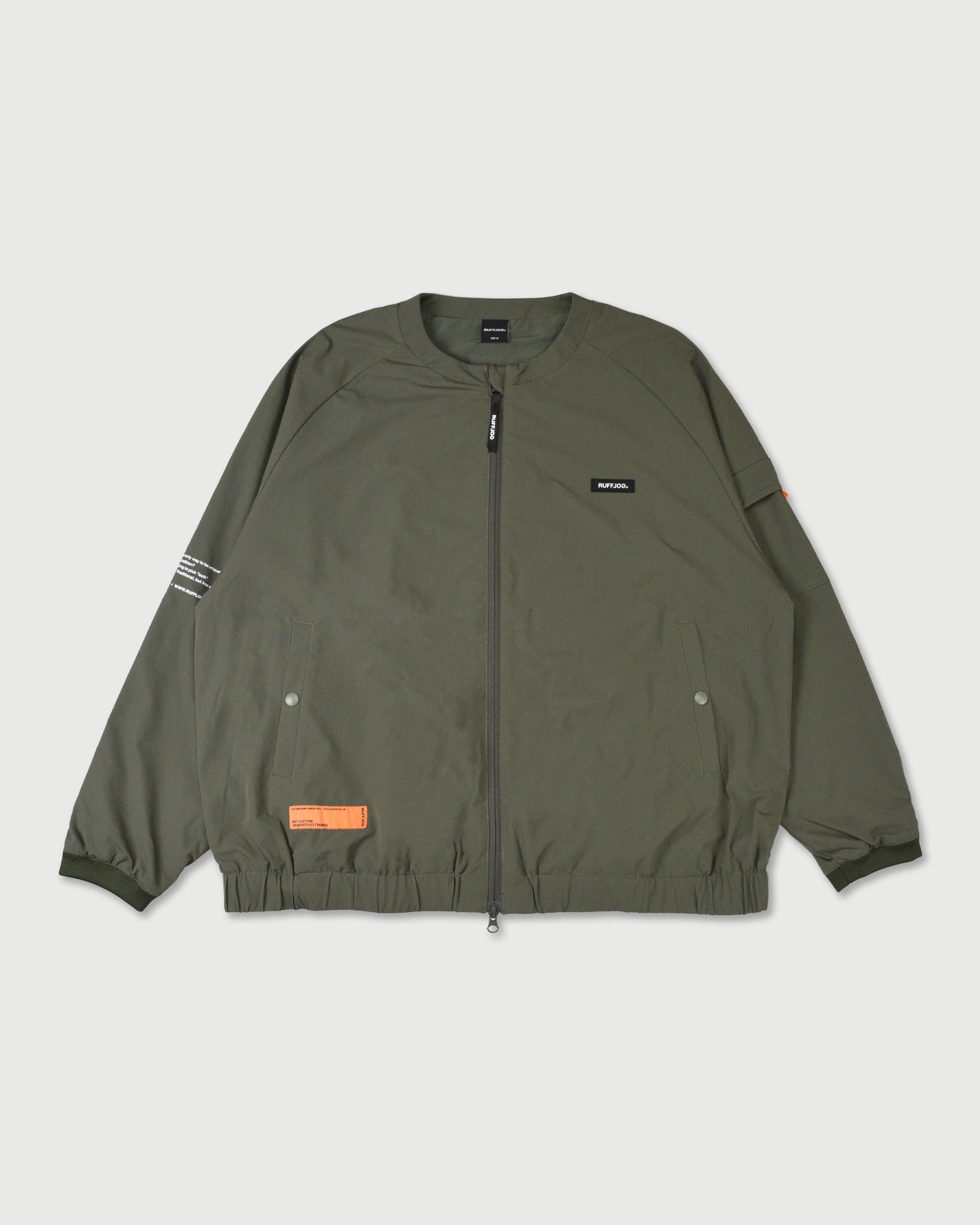 HIGH STRETCH NO COLLAR JACKET – RUFFLOG