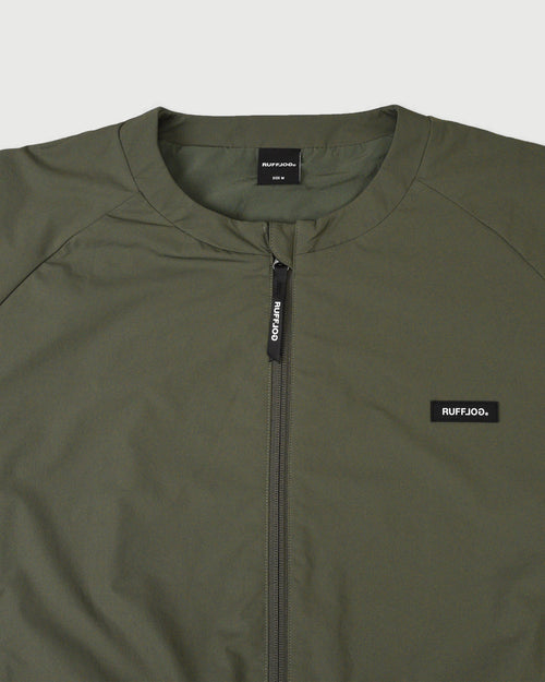 HIGH STRETCH NO COLLAR JACKET
