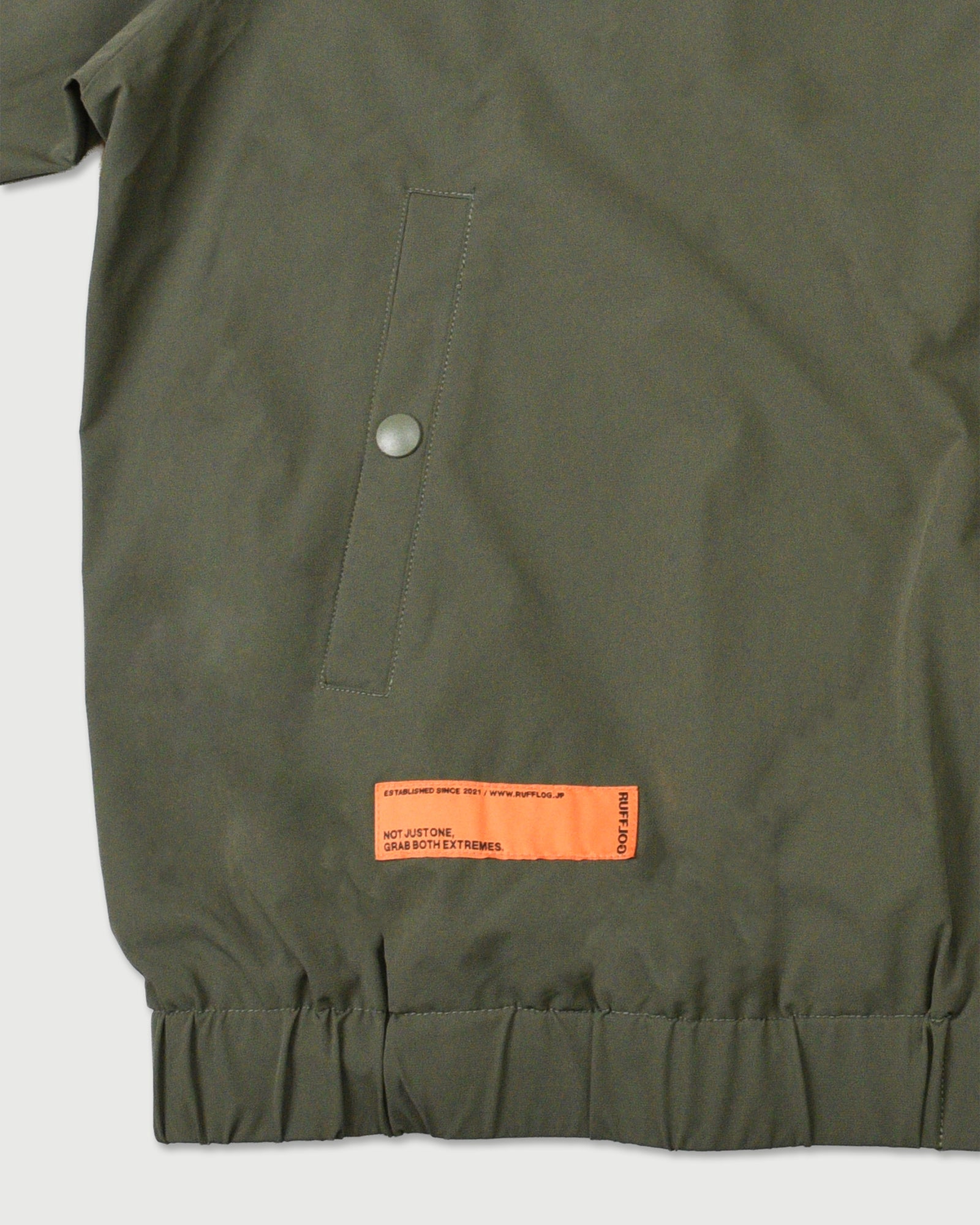 HIGH STRETCH NO COLLAR JACKET – RUFFLOG