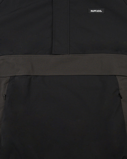 FLEECE LINING PADDED PULLOVER HOODIE