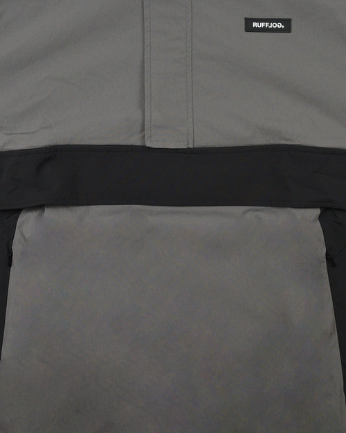 FLEECE LINING PADDED PULLOVER HOODIE