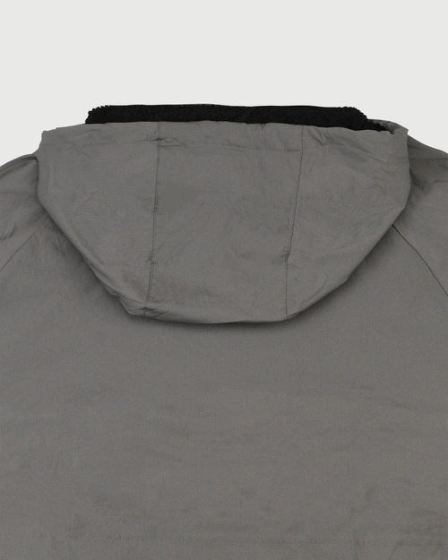 FLEECE LINING PADDED PULLOVER HOODIE