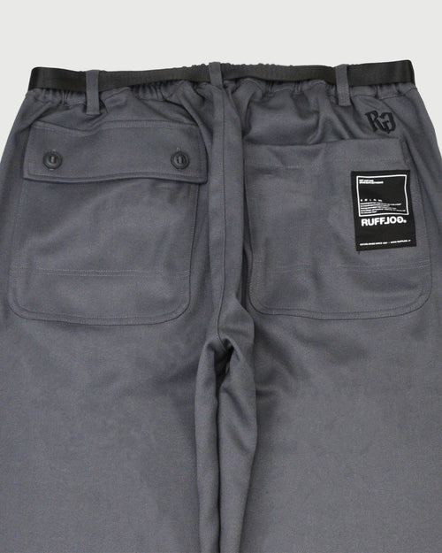 TWILL CHINO ADJUSTABLE TAPERED PANTS