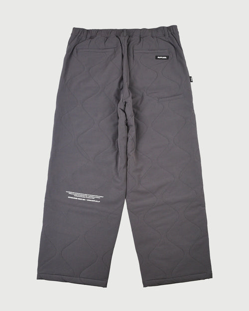 WAVE QUILT INSULATED PANTS