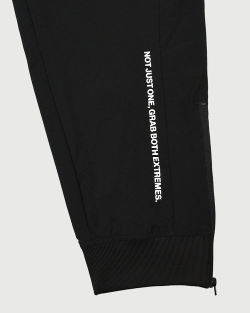 FLEECE LINING STRETCH TAPERED PANTS