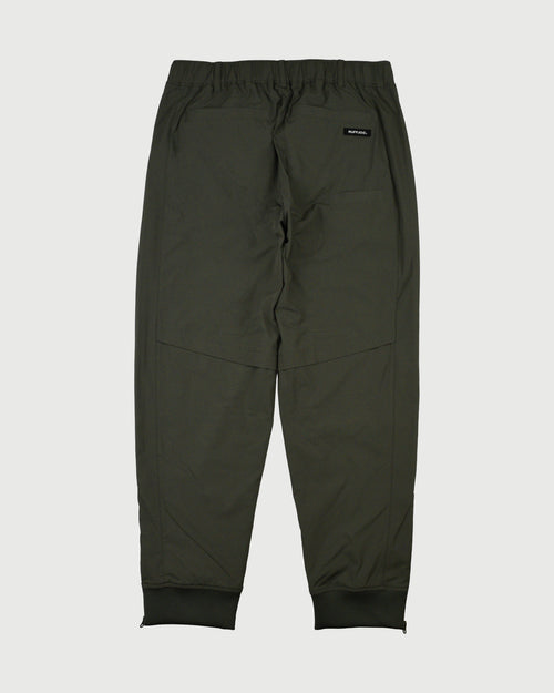 FLEECE LINING STRETCH TAPERED PANTS