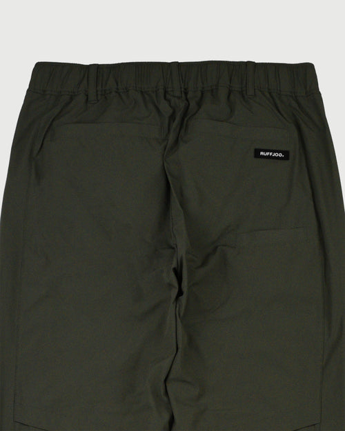 FLEECE LINING STRETCH TAPERED PANTS