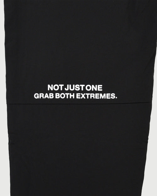 FLEECE LINING SIDE LOGO SLIM PANTS