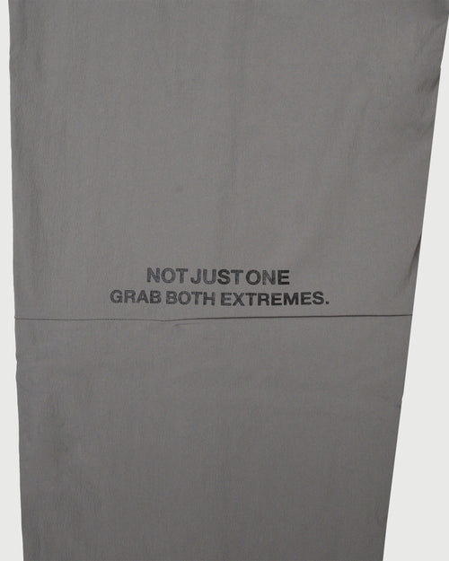 FLEECE LINING SIDE LOGO SLIM PANTS