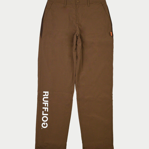 FLEECE LINING SIDE LOGO SLIM PANTS