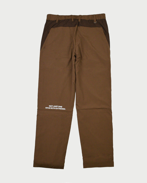 FLEECE LINING SIDE LOGO SLIM PANTS