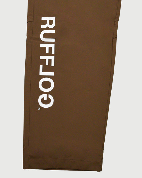 FLEECE LINING SIDE LOGO SLIM PANTS
