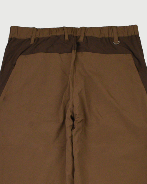 FLEECE LINING SIDE LOGO SLIM PANTS