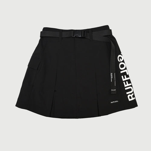 ADJUSTABLE SIDE POCKET PLEATED SKIRT