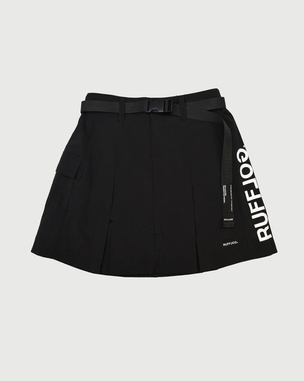 ADJUSTABLE SIDE POCKET PLEATED SKIRT