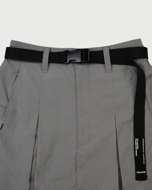 ADJUSTABLE SIDE POCKET PLEATED SKIRT