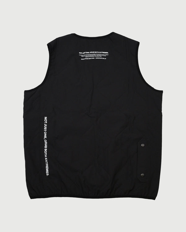 PADDED QUILTING CARGO VEST