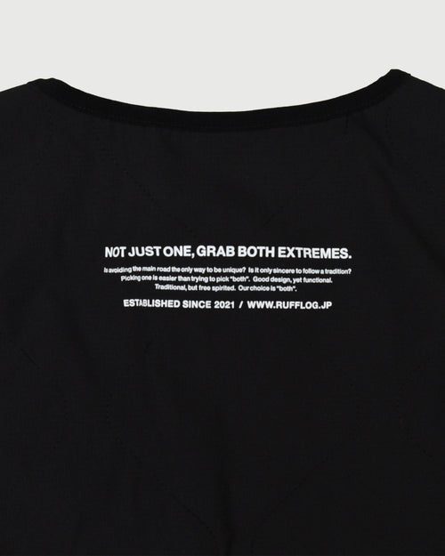 PADDED QUILTING CARGO VEST