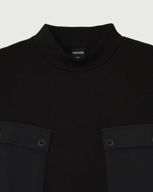 WARM UP POCKET OUT MOCKNECK SWEAT