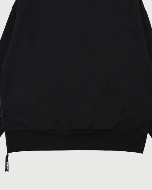 RFLG SIDE ZIP MOCK NECK SWEAT