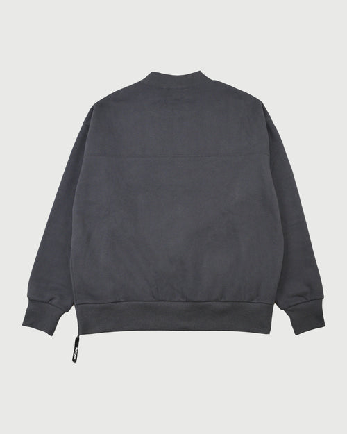 RFLG SIDE ZIP MOCK NECK SWEAT