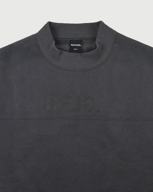 RFLG SIDE ZIP MOCK NECK SWEAT