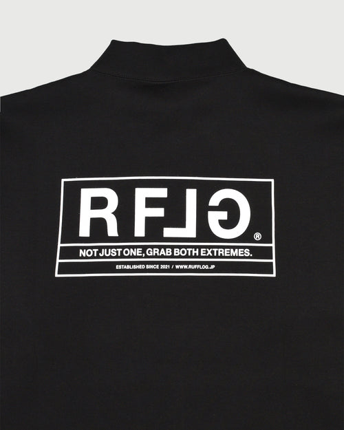 RFLG SQUARE LOGO L/S MOCK NECK