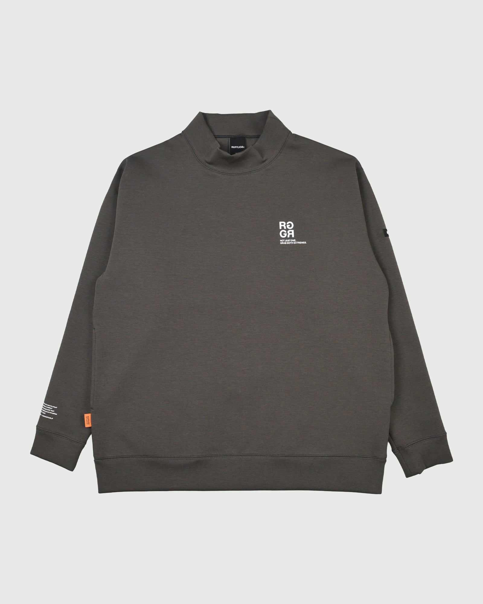 RFLG SQUARE LOGO L/S MOCK NECK｜若年層向けゴルフアパレル セレクト