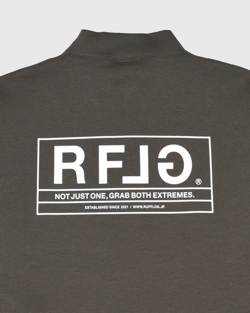 RFLG SQUARE LOGO L/S MOCK NECK
