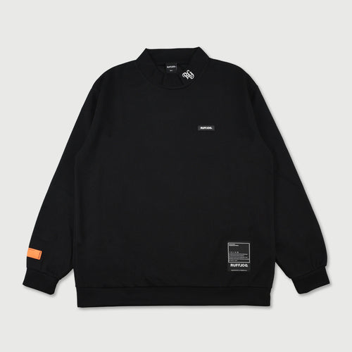 THERMAL STRETCH L/S MOCK NECK TEE
