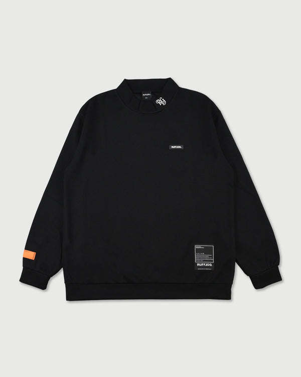 THERMAL STRETCH L/S MOCK NECK TEE