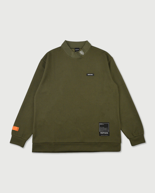 WM THERMAL STRETCH L/S MOCK NECK TEE
