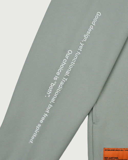 RFLG LOGO RAGLAN L/S MOCK NECK